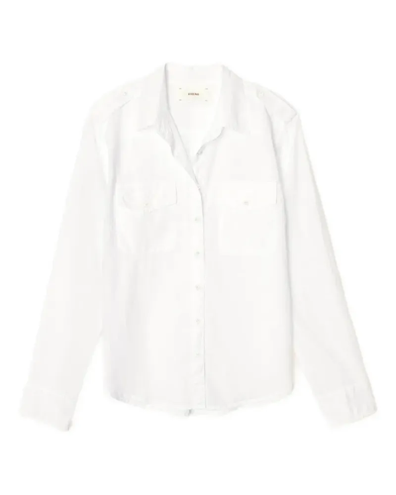 Xírena Hemd mit Tasche - Weiß Weiß