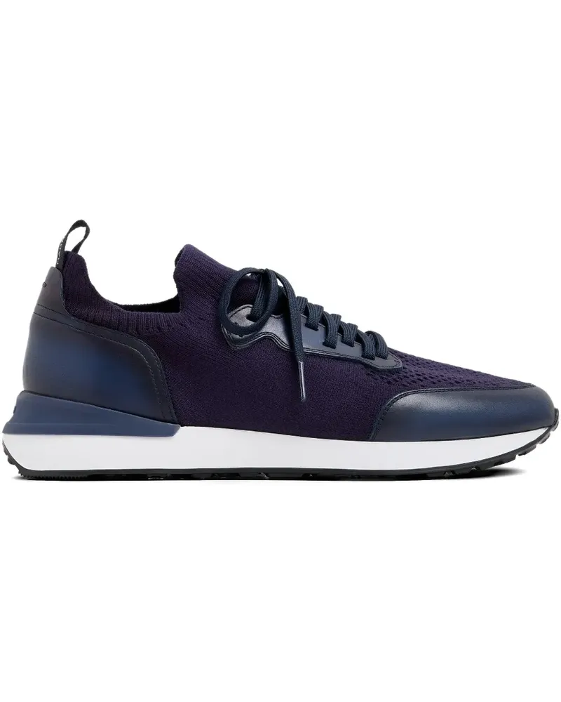 Magnanni Gestrickte Stratus Sneakers - Blau Blau