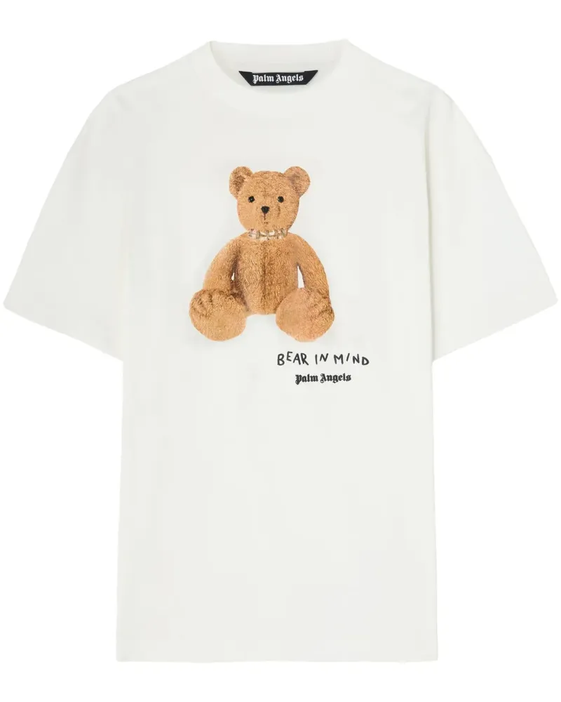 Palm Angels Bear in Mind T-Shirt - Weiß Weiß