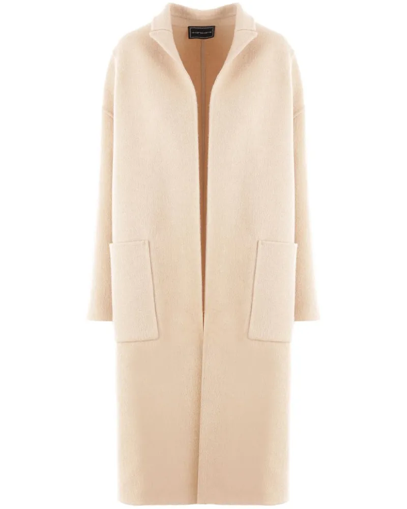 10 Corso Como Mantel mit aufgesetzter Tasche - Nude Nude