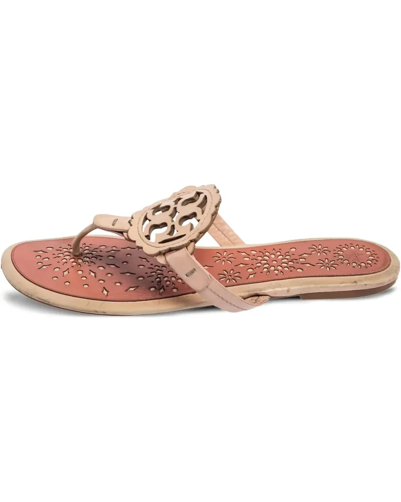 Tory Burch Sandalen mit Laser-Cuts - Rosa Rosa