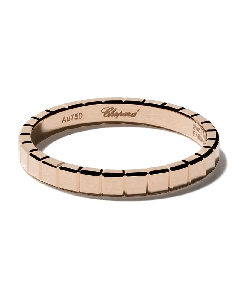 Chopard 18kt 'Ice Cube Pure' Rotgoldring - Rosa Rosa