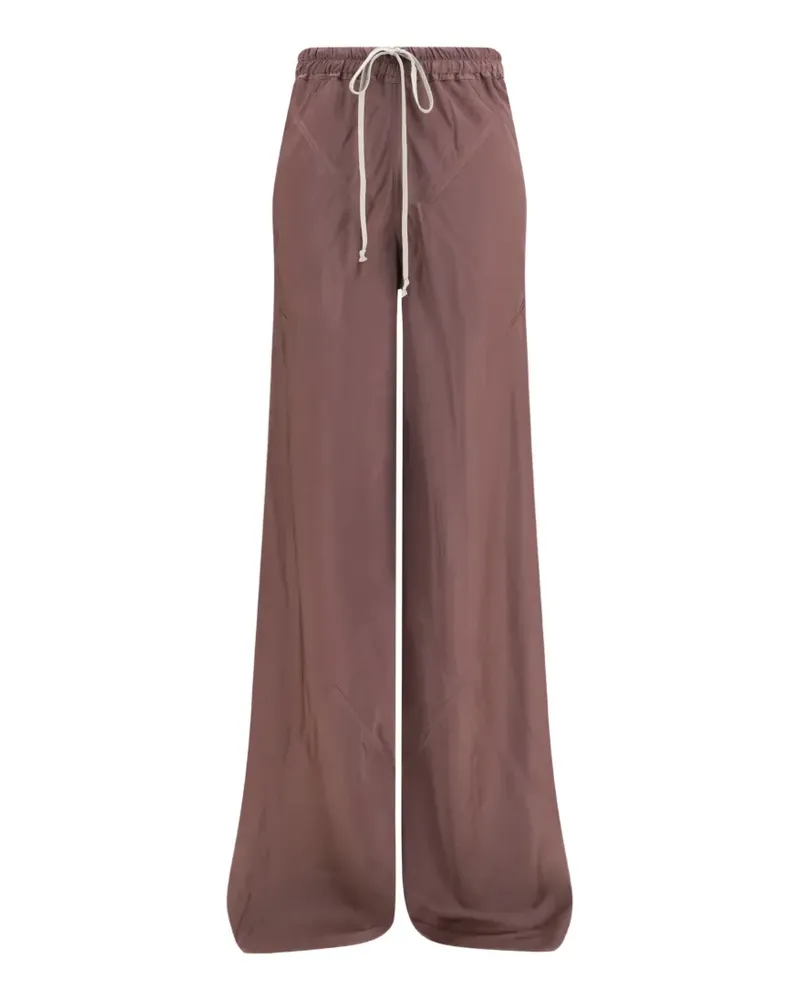 Rick Owens drawstring panelled trousers - Violett Violett