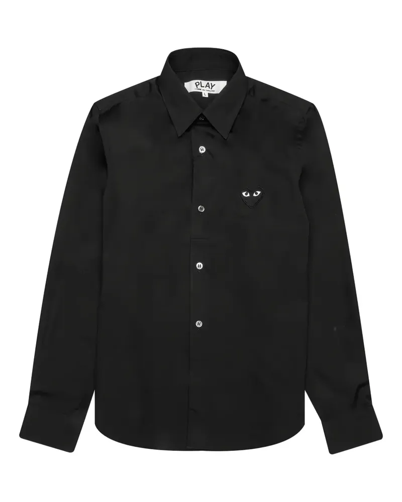 Comme des Garçons Hemd mit schmaler Passform - Schwarz Schwarz