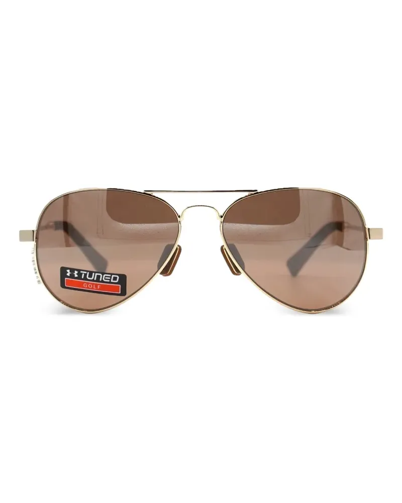 Under Armour Getaway Pilotenbrille - Gold Gold