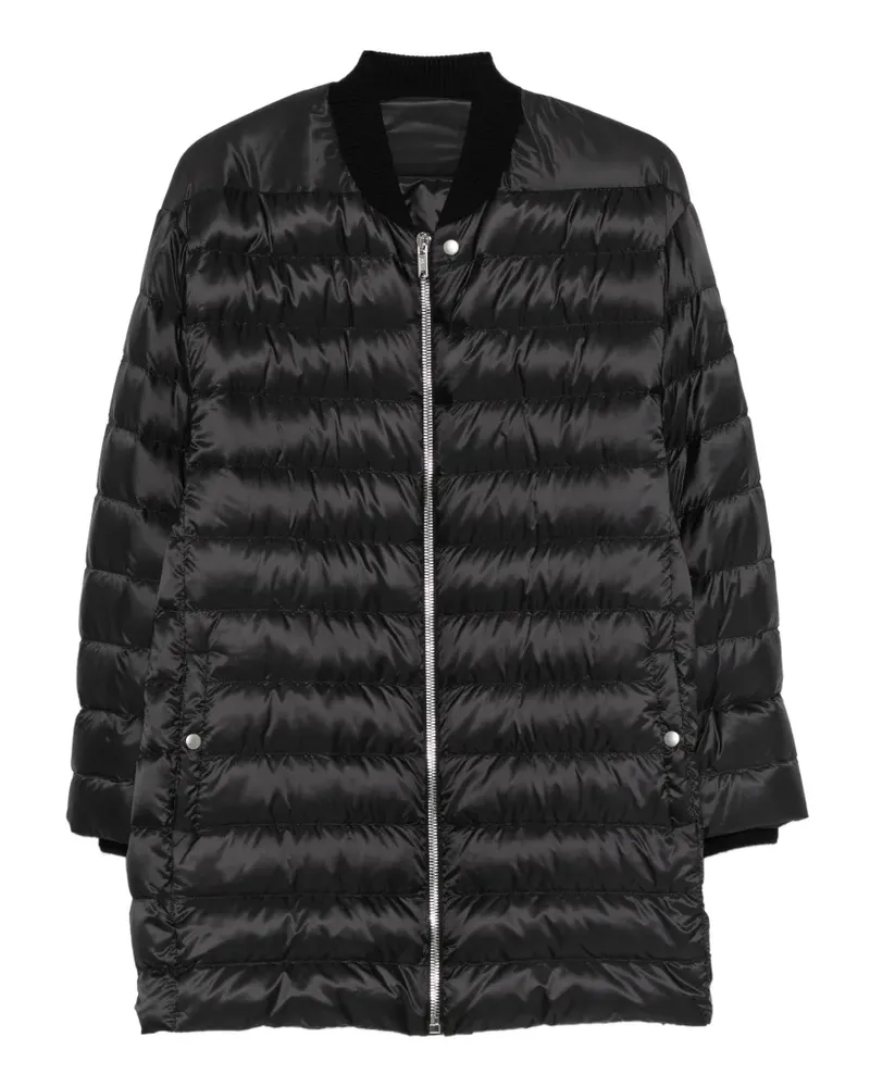 Moncler zip-fastening padded jacket - Schwarz Schwarz