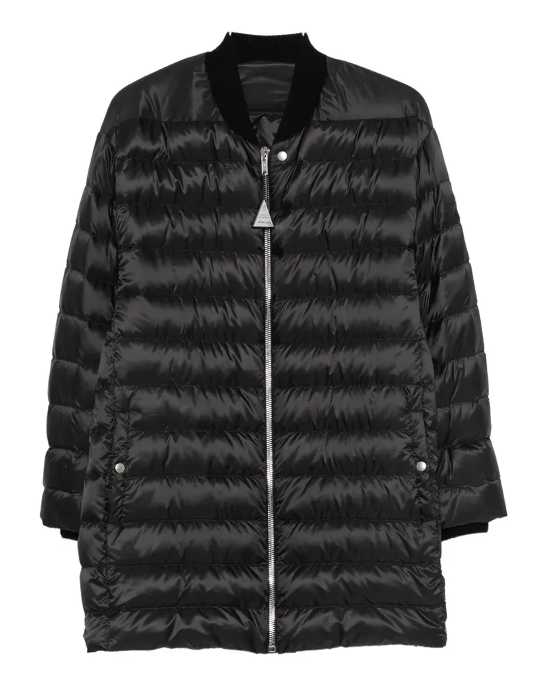 Moncler zip-fastening padded jacket - Schwarz Schwarz