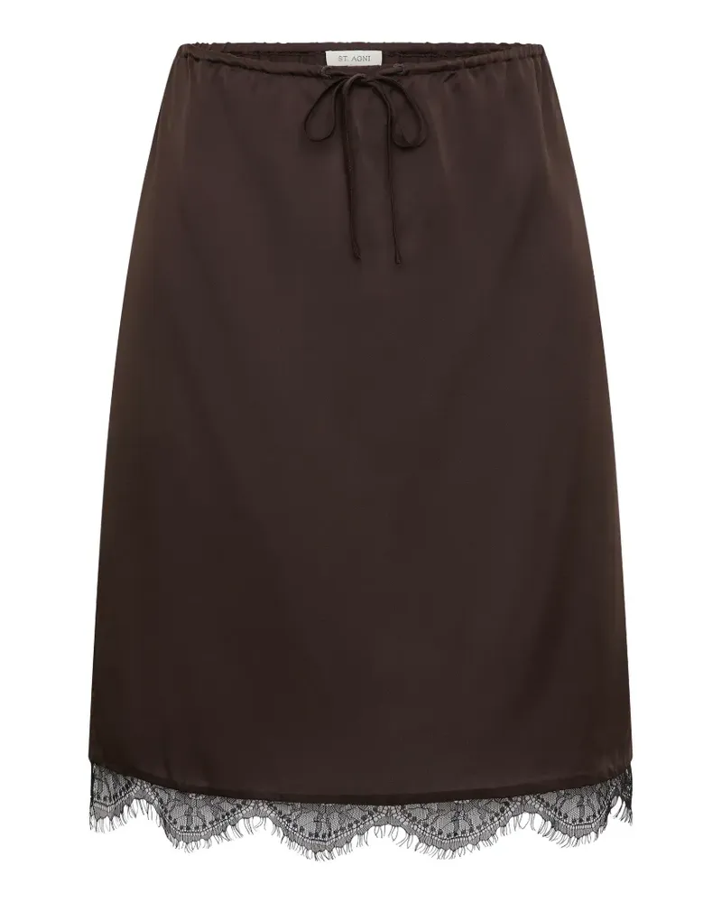 St. Agni lace skirt - Braun Braun