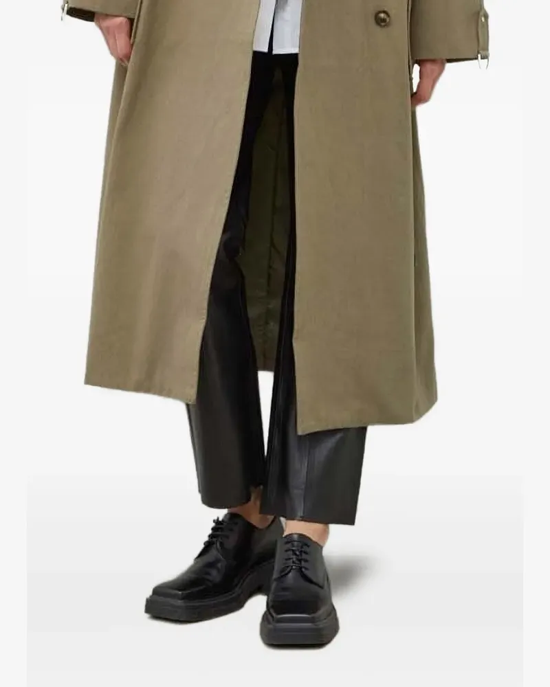 Day Birger et Mikkelsen Hose mit Ledereinsätzen - Schwarz Schwarz