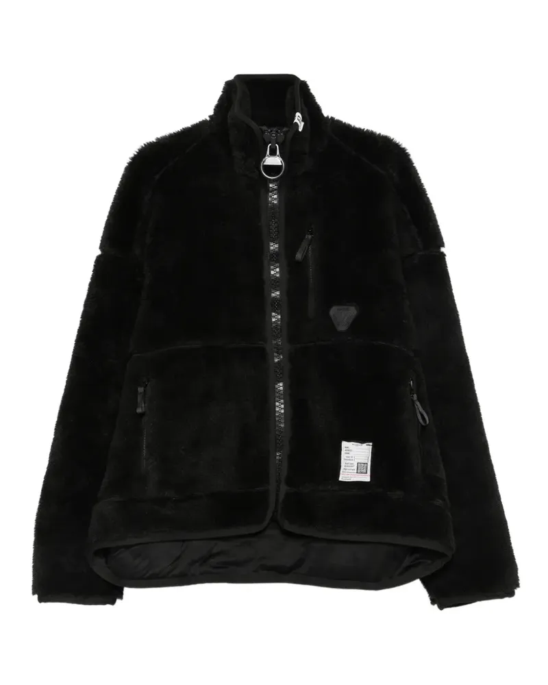 MIHARAYASUHIRO Fleecejacke mit Reißverschluss - Schwarz Schwarz