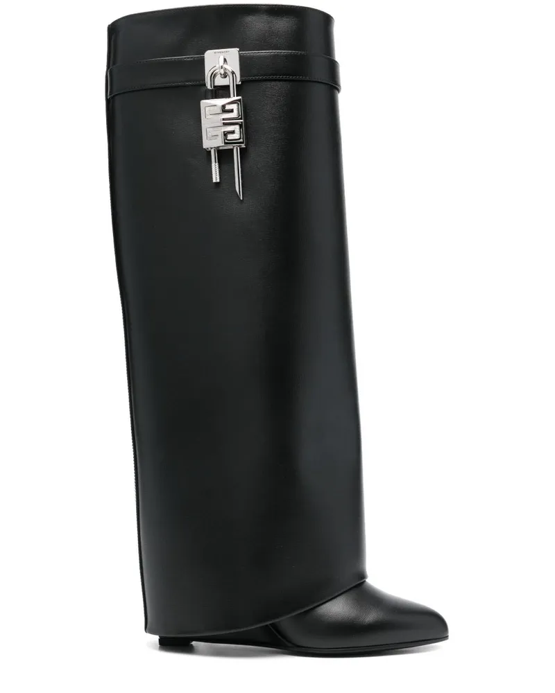 Givenchy Shark Stiefel - Schwarz Schwarz