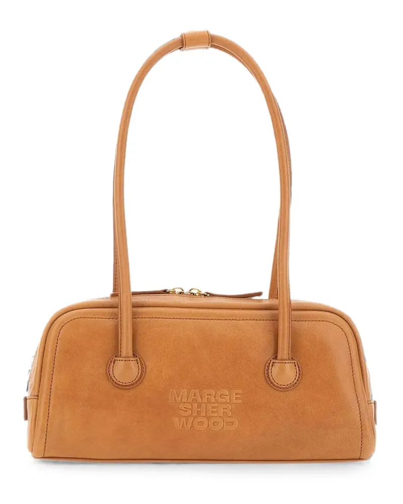 Marge Sherwood Soft Boston EW Schultertasche - Nude Nude