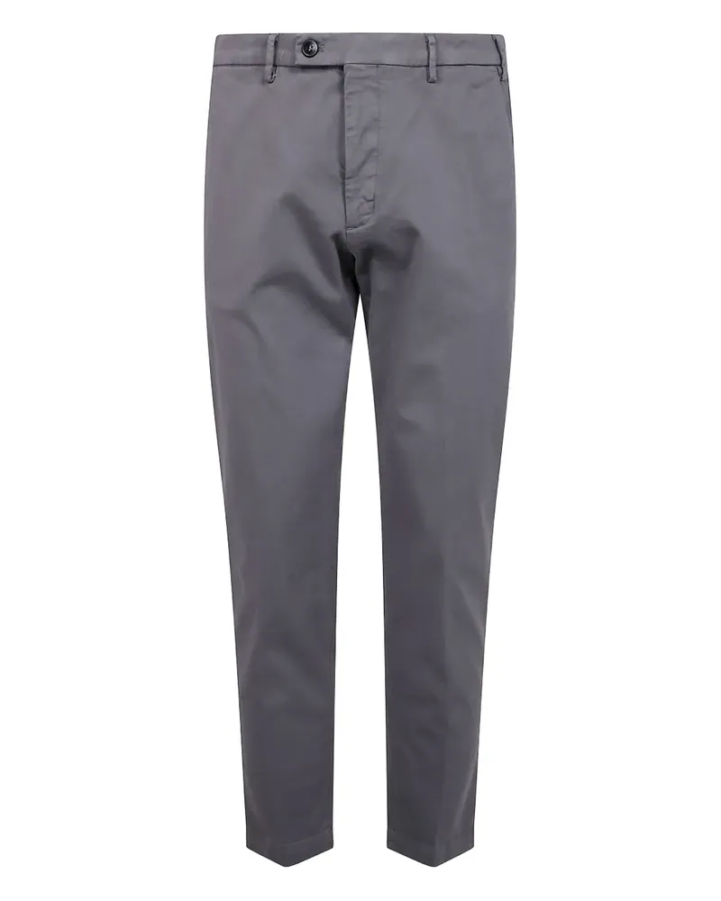 MICHAEL COAL Hose aus Baumwoll-Twill - Grau Grau