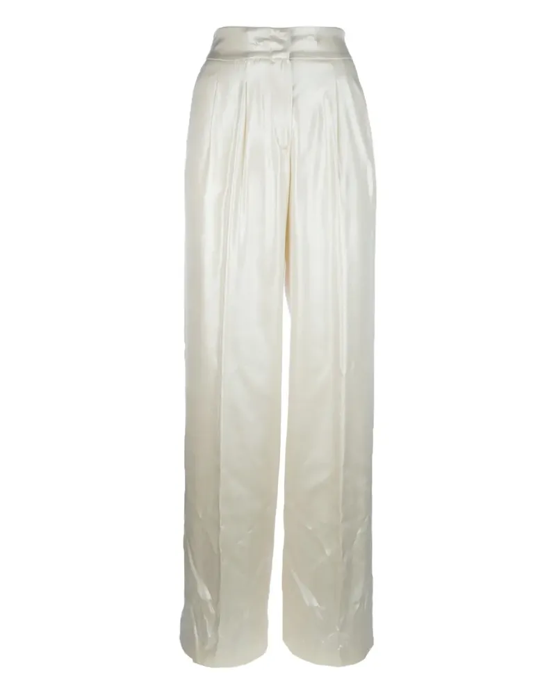 Peserico Plissierte Hose - Weiß Weiß