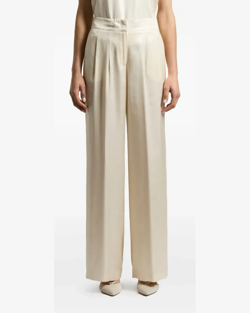 Peserico Plissierte Hose - Weiß Weiß