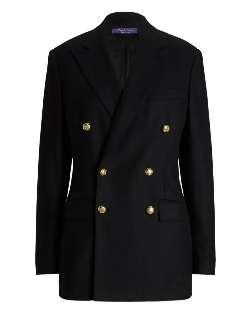 Ralph Lauren Doppelreihiges Sakko - Schwarz Schwarz