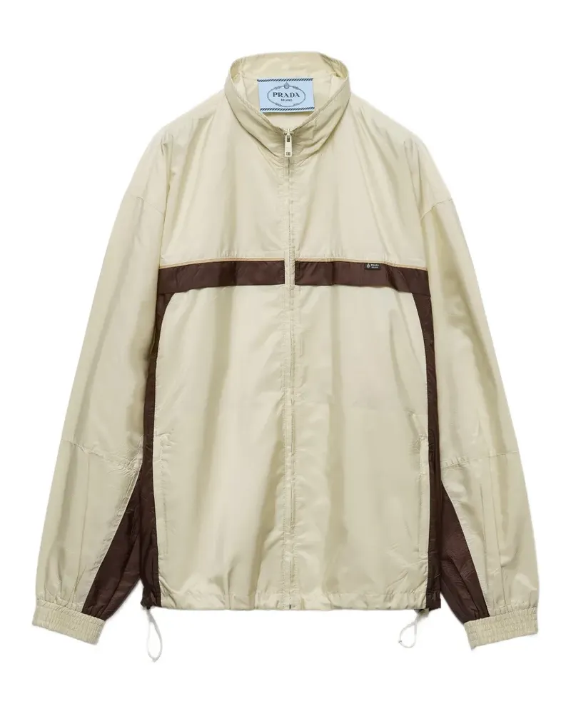 Prada Leichte Re-Nylon Jacke - Nude Nude