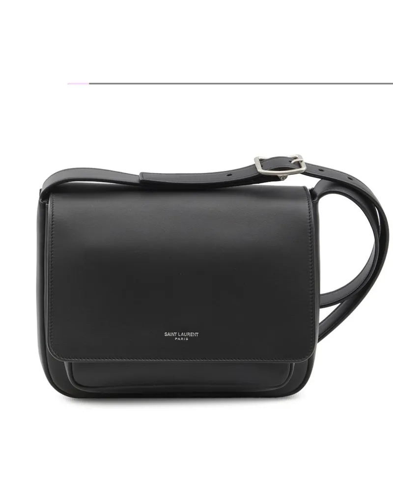 Saint Laurent Kleine Kuriertasche - Schwarz Schwarz