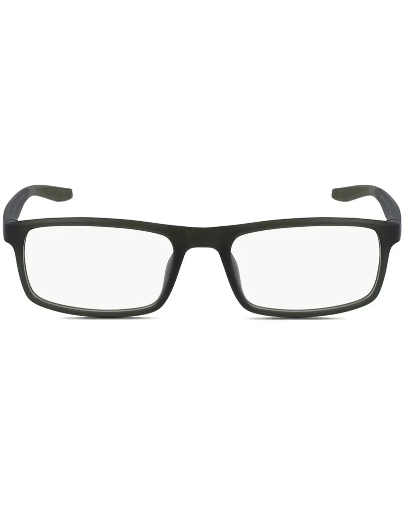 Nike Brille mit eckigem Gestell - Grün Grün