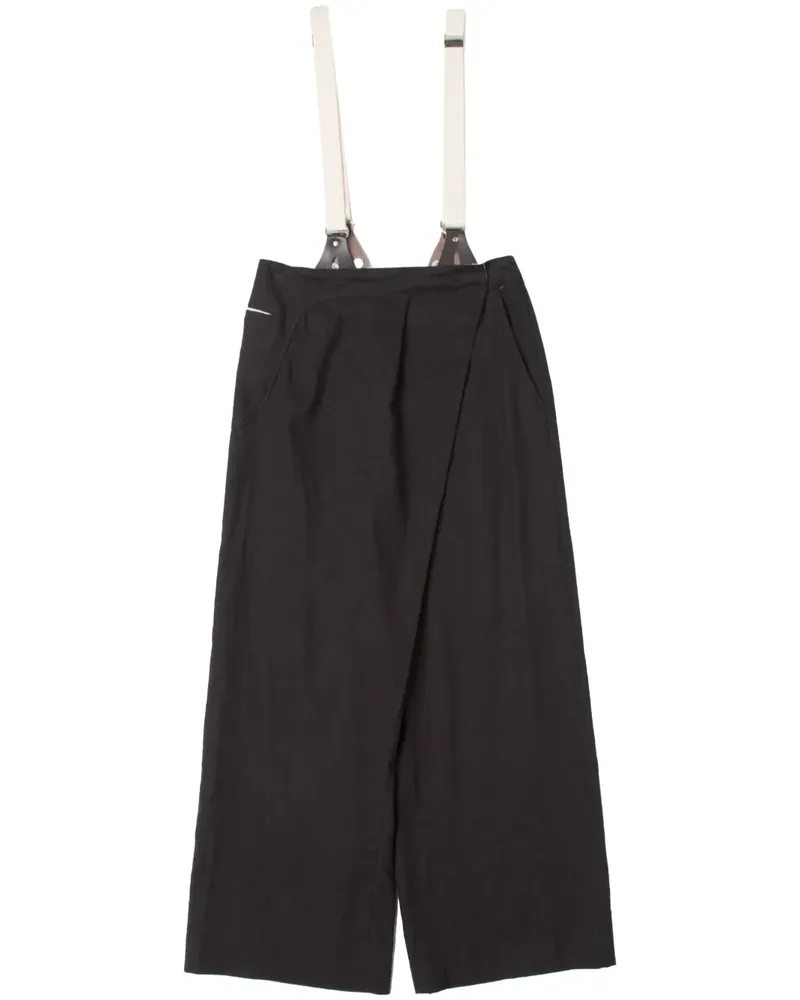 Muller of Yoshiokubo Hose mit Trägern - Schwarz Schwarz