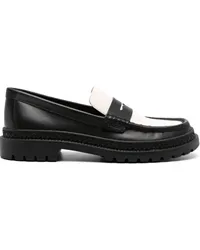 Coach Loafer mit Logo-Prägung Schwarz