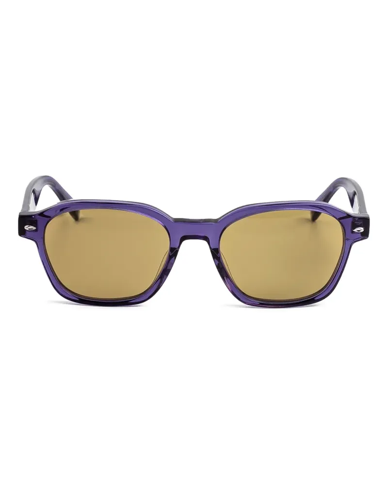 RETROSUPERFUTURE Segno Sonnenbrille mit geometrischem Gestell - Violett Violett
