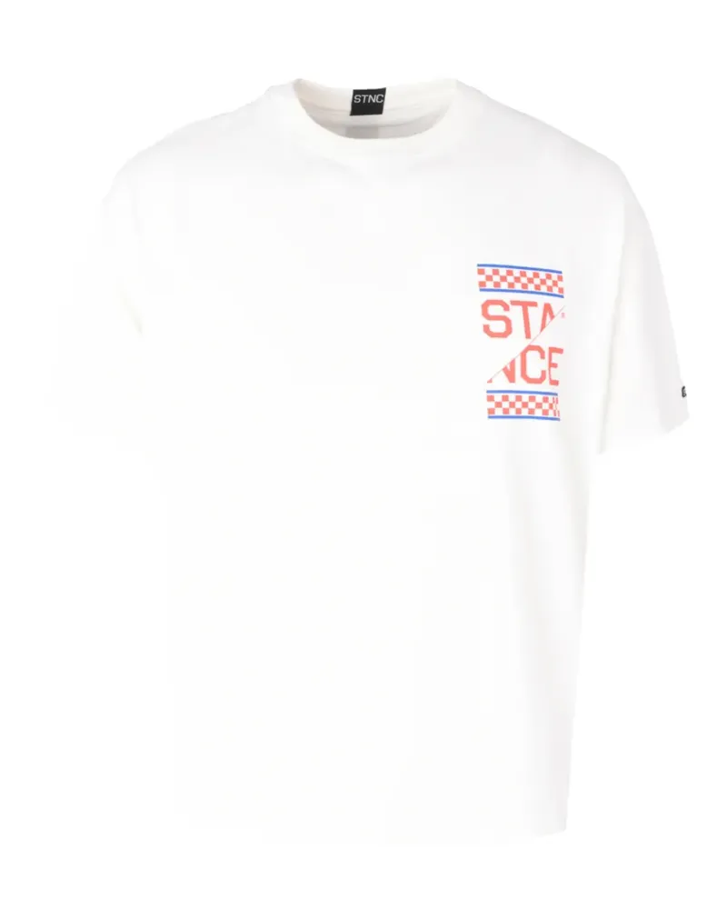 Stance T-Shirt mit Logo-Print - Weiß Weiß