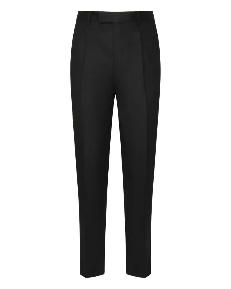 Ermenegildo Zegna Hose mit Bundfalten - Schwarz Schwarz