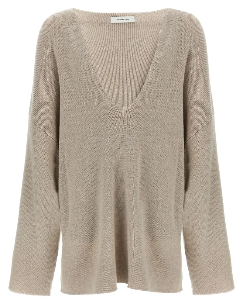 Entire Studios Gestrickter Dormer Pullover - Nude Nude