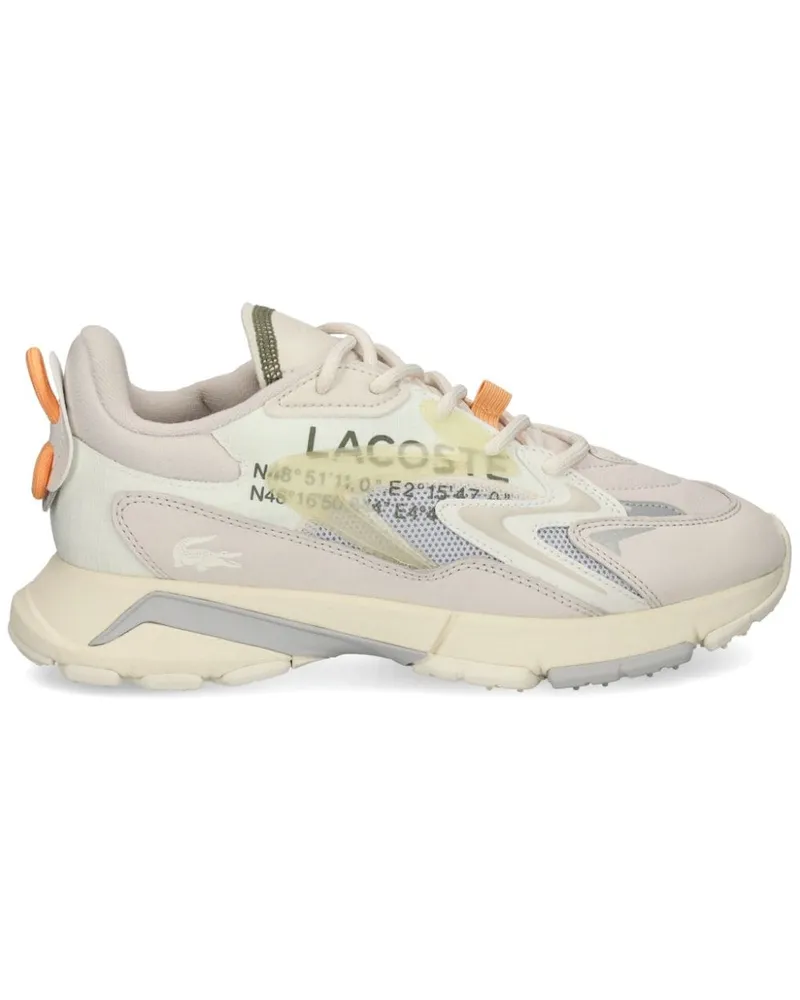 Lacoste Sneakers mit Logo-Prägung - Weiß Weiß