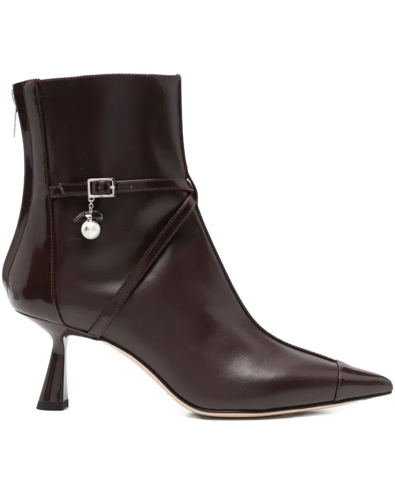 Jimmy Choo Aren Stiefeletten 65mm - Braun Braun