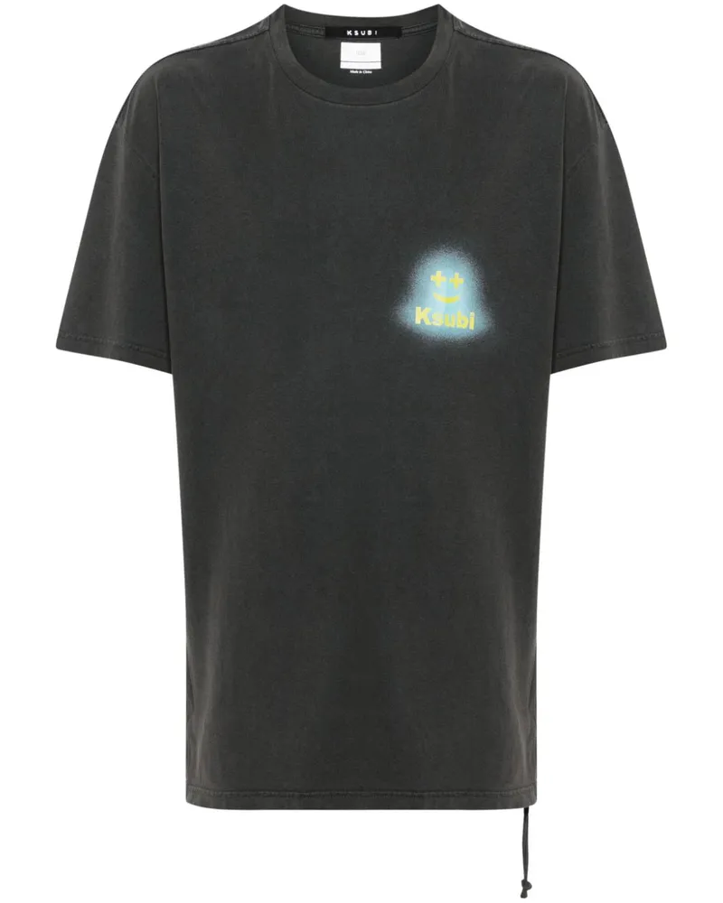 ksubi Happy Glow Biggie T-Shirt Grau