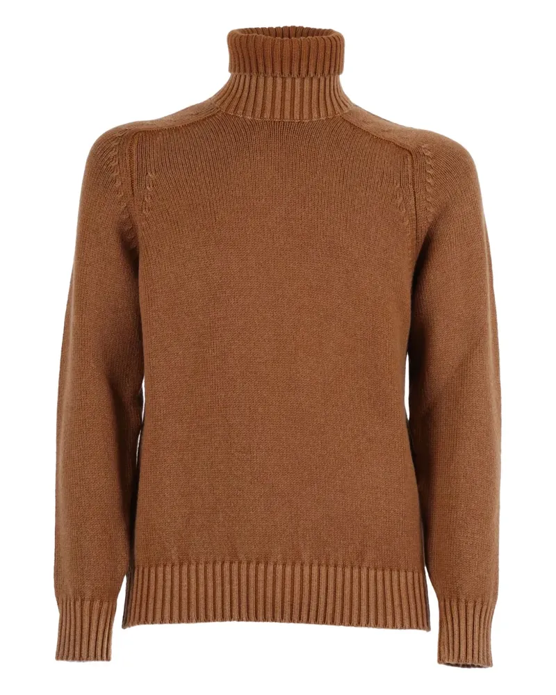 CIRCOLO 1901 Pullover mit Stehkragen - Braun Braun