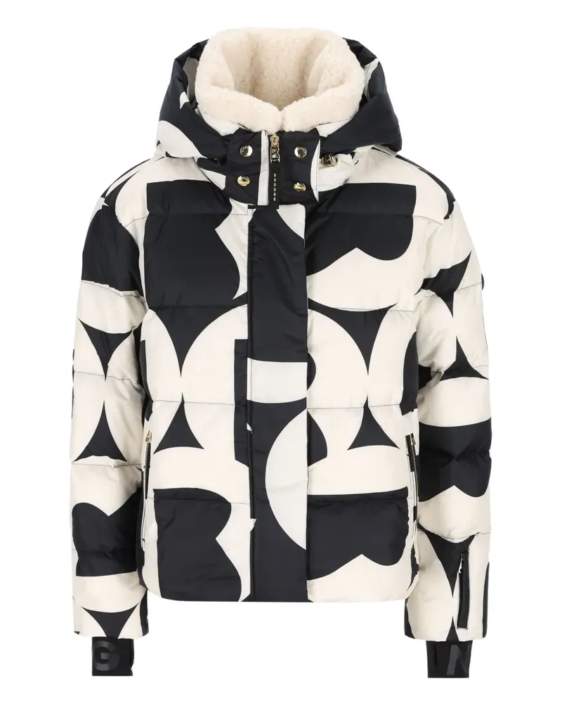 Bogner sherpa hooded jacket - Schwarz Schwarz