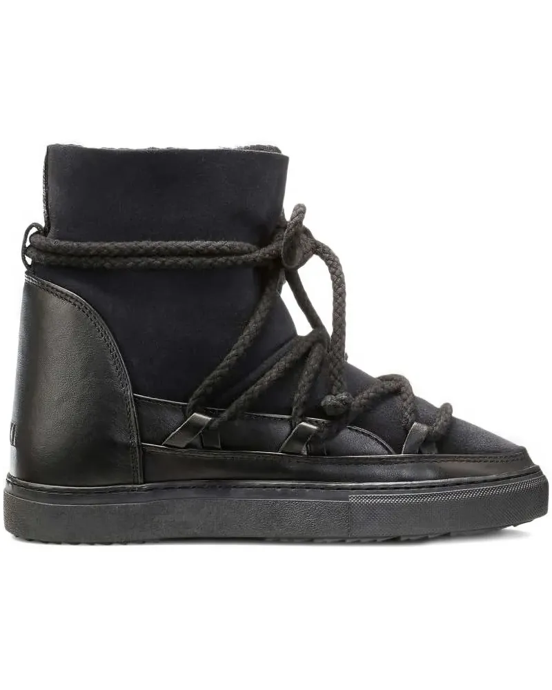 INUIKII Classic Sneakers aus Leder - Schwarz Schwarz