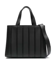 Max Mara Gerippter Shopper Schwarz