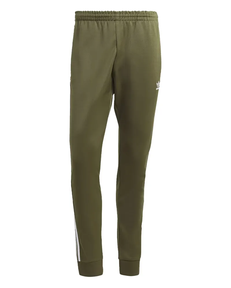 adidas SST striped track pants - Grün Grün