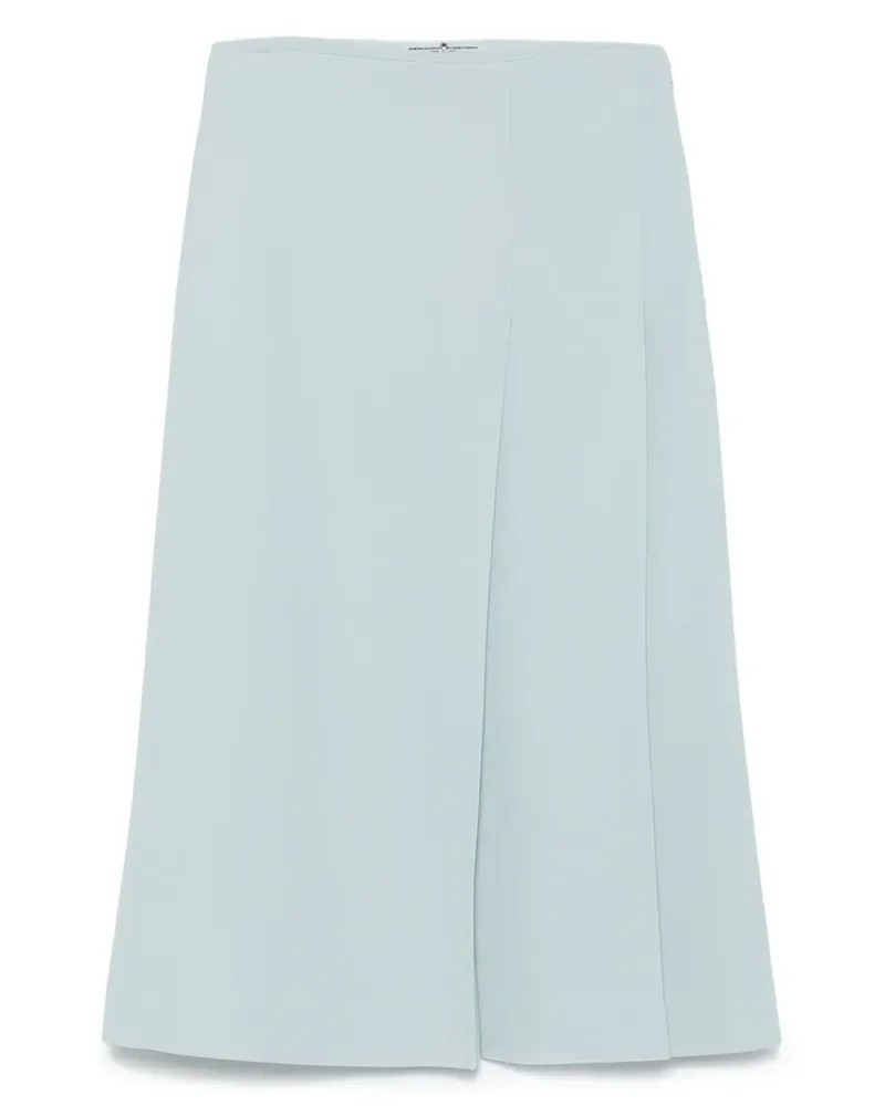Ermanno Scervino Midirock mit Faltendetail - Blau Blau
