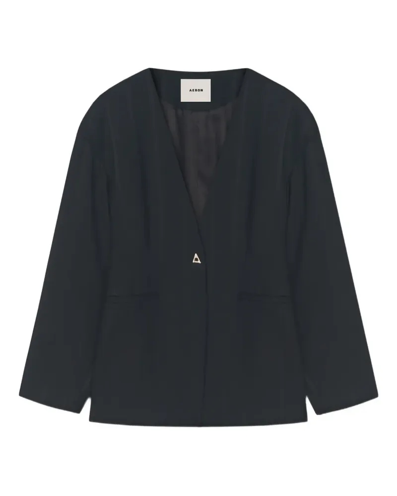 AERON Somerset long-sleeve blazer - Schwarz Schwarz