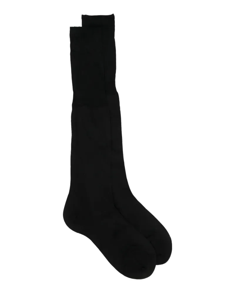 Ermenegildo Zegna knee socks - Schwarz Schwarz