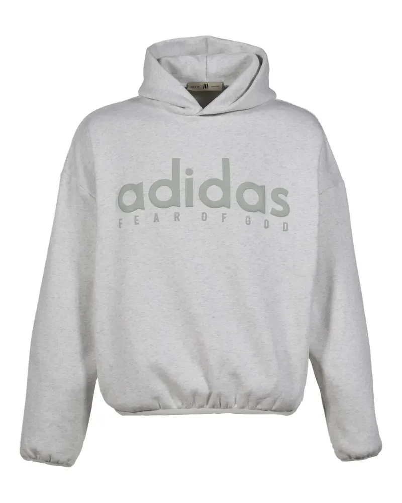 Fear of God x  Hoodie mit Logo - Grau Grau