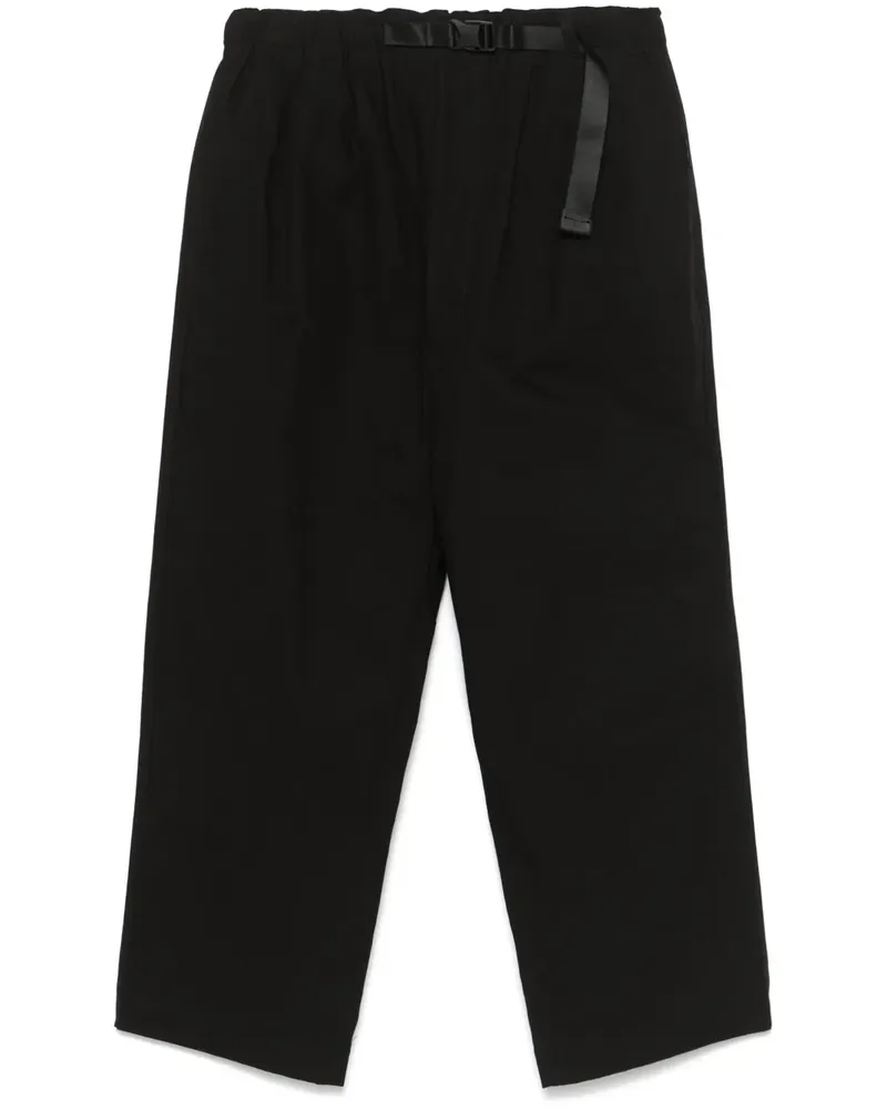 Comme des Garçons Hose mit weitem Bein - Schwarz Schwarz