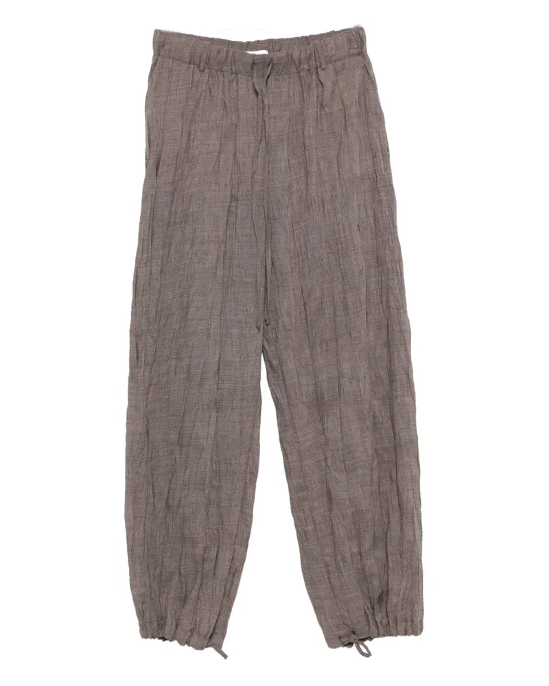 ALYSI Hose mit Kordelzug - Grau Grau
