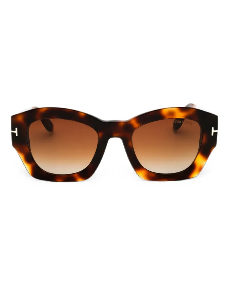 Tom Ford tortoiseshell-effect sunglasses - Braun Braun