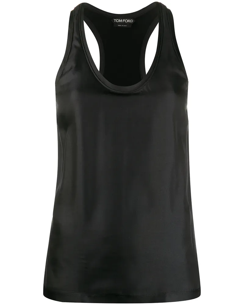 Tom Ford Klassisches Racerback-Tanktop - Schwarz Schwarz