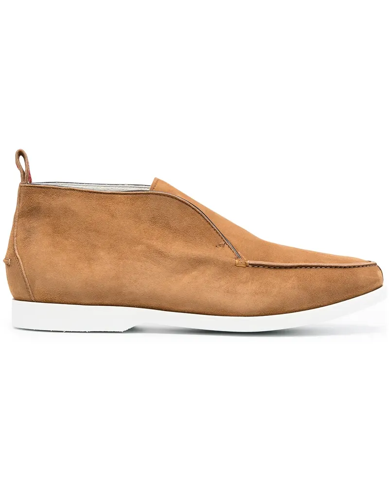 Kiton Stiefel im Loafer-Stil - Braun Braun
