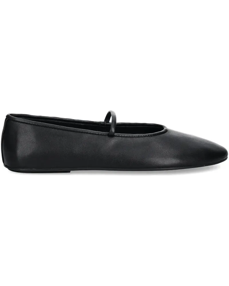 Jeffrey Campbell Ballerinas mit runder Kappe - Schwarz Schwarz