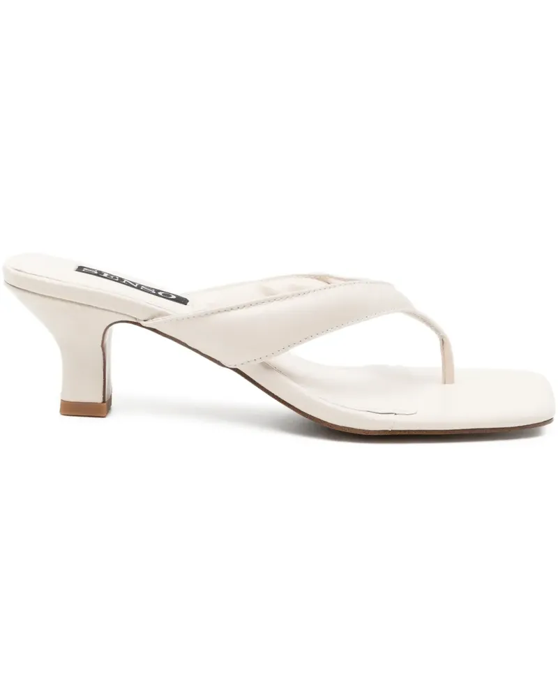 SENSO Eckige Sandalen 60mm - Nude Nude