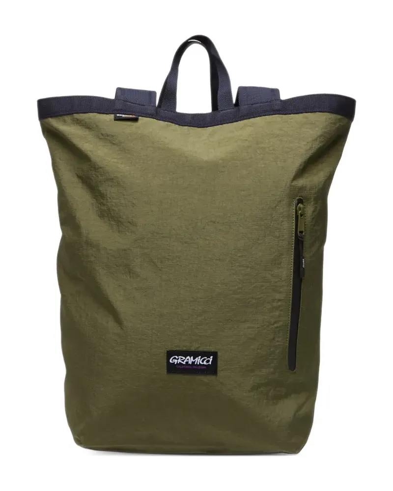 GRAMICCI logo-patch backpack - Grün Grün