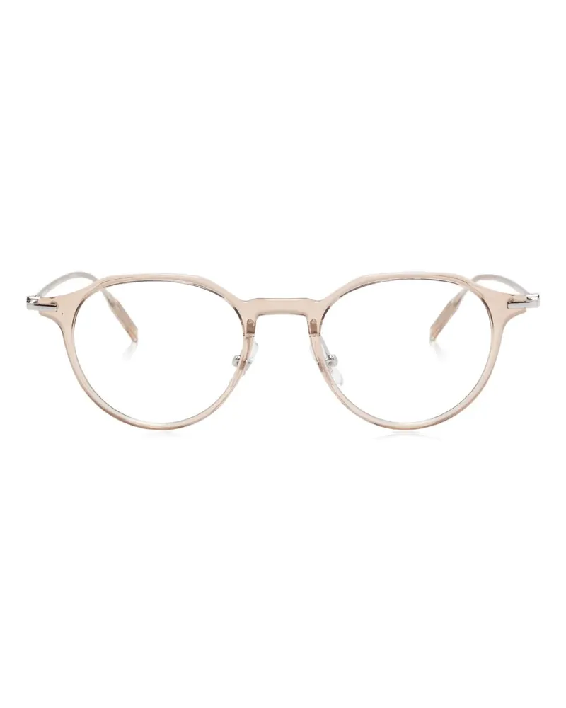 Montblanc Brille im Panto-Design - Nude Nude
